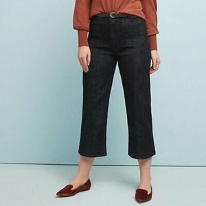 ANTHROPOLOGIE PILCRO High Rise Crop Denim Jeans
